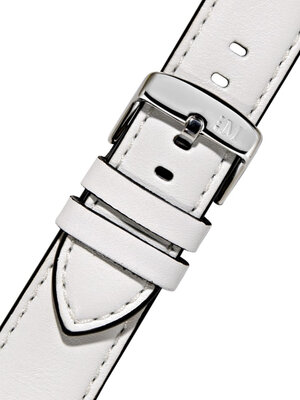 Leren riem Morellato Croquet 5976C03.017 M, wit