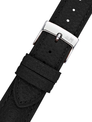 Lederen band Morellato Hornet 6078E31.019 M, zwart