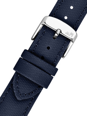 Textielband Morellato Ponza 6083E36.062 M, blauw, gerecycled materiaal