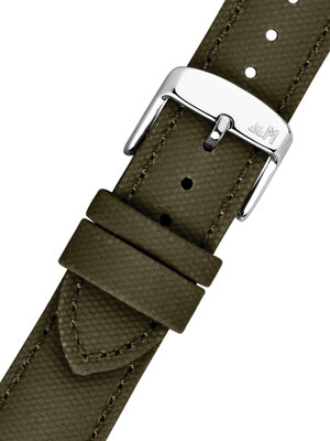 Textielband Morellato Ponza 6083E36.073 M, groen, gerecycled materiaal
