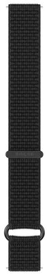 Nylon riempje Polar 22mm, zwart, maat M/L, Quick Release