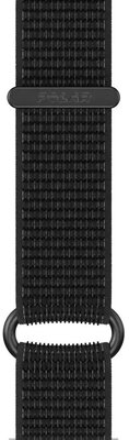 Nylon riempje Polar 22mm, zwart, maat M/L, Quick Release