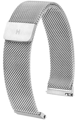 Stalen armband Hirsch Milanaise L 30161434-2, zilver, magnetisch