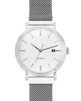 Stalen armband Hirsch Milanaise L 30161434-2, zilver, magnetisch