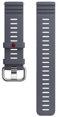 Siliconen bandje Polar 22mm, grijs, maat S-L, Quick Release