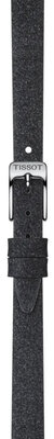 Kunststofband Tissot T852.048.076 9mm, zwart
