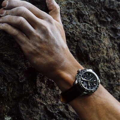 Union Glashütte Belisar Chronograph Sport D014.927.16.057.00 (+ vervangende horlogeband)