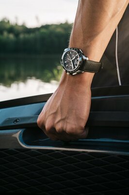 Union Glashütte Belisar Chronograph Sport D014.927.16.057.00 (+ vervangende horlogeband)