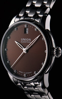 Union Glashütte Seris Date D013.207.11.296.00 (vervangende horlogebanden)
