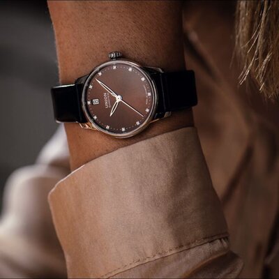 Union Glashütte Seris Date D013.207.11.296.00 (vervangende horlogebanden)