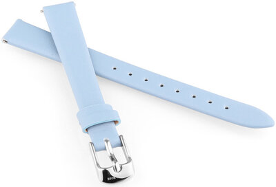 Lederen band JVD RSUN-F18 12mm, blauw