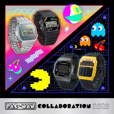 Casio Vintage ABL-100WEPC-1BER PAC-MAN Collaboration