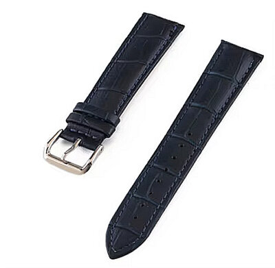 Ricardo Todi leren riem, donkerblauw V2