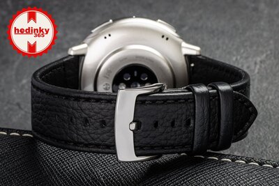 Amazfit Active 2 Premium (Round) Black Leather (+vervangende horlogeband)