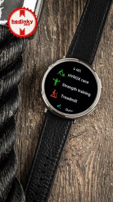 Amazfit Active 2 Premium (Round) Black Leather (+vervangende horlogeband)