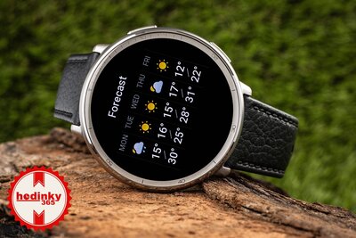 Amazfit Active 2 Premium (Round) Black Leather (+vervangende horlogeband)