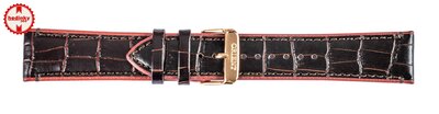 Leren riempje Orient UDFGGR0 22mm (voor het modely AC08), bruin