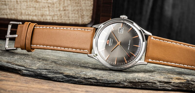 Leren riempje Ricardo Napoli, bruin V1