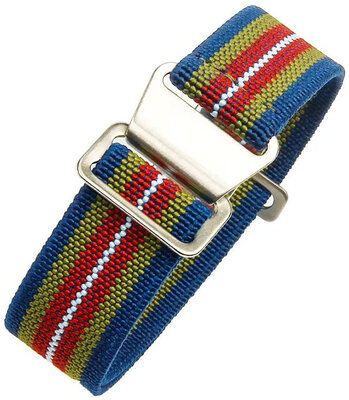 Ricardo nylon riem, gekleurd