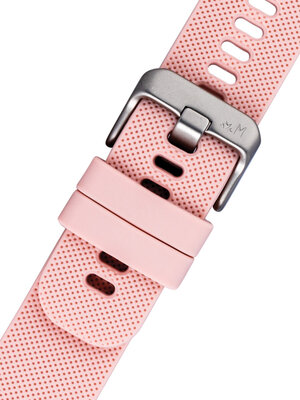 Siliconen band Morellato Byte 5654187.087 M, roze, Quick Release