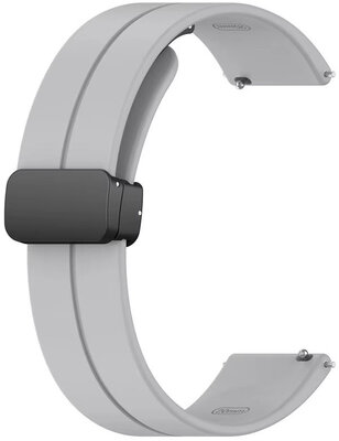 Siliconen band Ricardo 22mm (voor Huawei Watch GT 4, 5), grijs V1, Quick Release