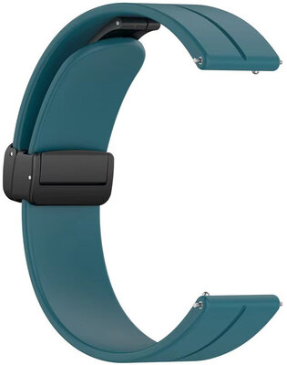 Siliconen band Ricardo 22mm (voor Huawei Watch GT 4, 5), groen, Quick Release