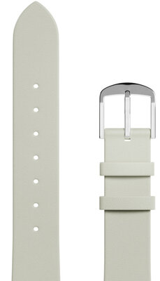 Lederen band JVD RBR14C819-LEA-V1 16mm, grijs
