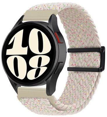 Nylon riem Ricardo, beige V1, snelsluiting