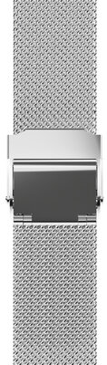 Stalen armband JVD RBR14C819-MESH 16mm, zilver, milanese