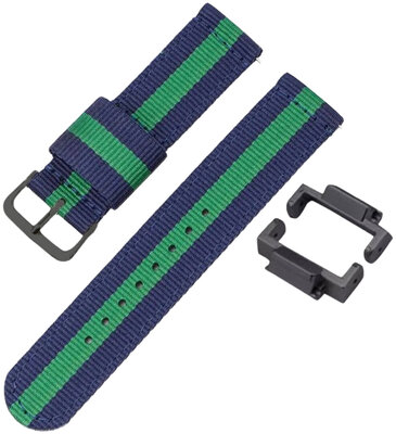 Textiel band Ricardo 16mm (voor Casio G-Shock GA-2100/GA-2110, DW-5600, GW-6900), kleur V3, NATO, + adapter