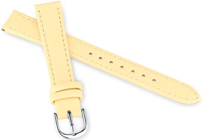 Lederen band JVD RJ7227.1 14mm, geel, kinderen