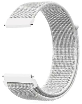 Nylon riem Ricardo 20mm (voor Coros Pace 2), wit, Quick Release