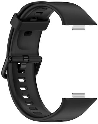 Siliconen band Ricardo 20mm (voor Huawei Watch Fit 3), zwart