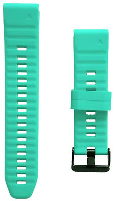 Ricardo Siliconenband 22mm (voor Garmin Fenix 8/7/6 (47mm), Epix 2 etc.), groen, QuickFit