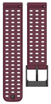 Siliconen bandje Ricardo 22mm (pro Suunto 9 Peak, Race, Vertical), rood V1, Quick Release