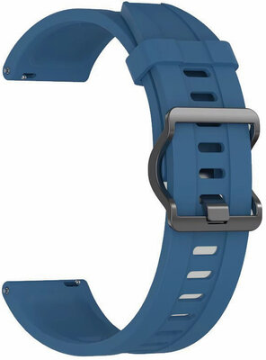Siliconen band Ricardo 22mm (voor Xiaomi), blauw, Quick Release