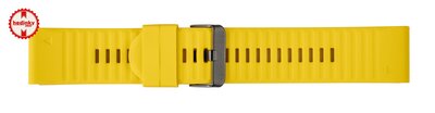Siliconen horlogeband Ricardo Livigno 26mm, Yellow, QuickFit