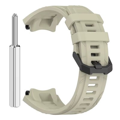 Ricardo siliconen band (voor Amazfit T-Rex 3), grijs, + vervangende accessoires