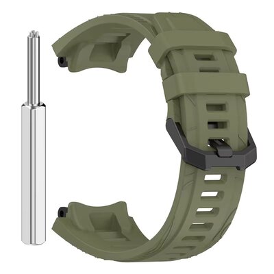 Ricardo siliconen band (voor Amazfit T-Rex 3), groen, + vervangende accessoires