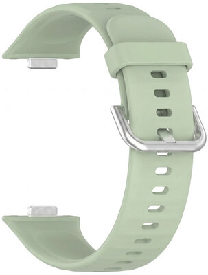 Siliconen horlogeband Ricardo Lavarone (voor Huawei Watch Fit 3, 4, 4 Pro, 5, 5 Pro), Light Green