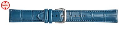 Leren horlogeband Ricardo Todi, blauw V3
