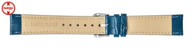 Leren horlogeband Ricardo Todi, blauw V3