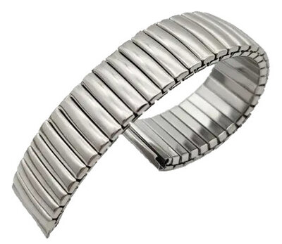 Stalen armband Ricardo Syracuse, zilver V1, flexibel