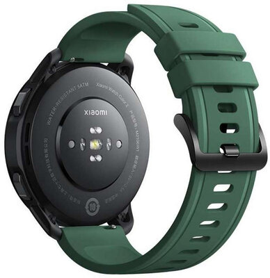 Siliconen bandje Xiaomi 22mm (pro Xiaomi Watch S1 Active), groen, Quick Release