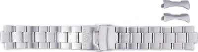 Stalen armband Orient UM027113J0 22mm (voor het modely AA02, EM65), zilveren