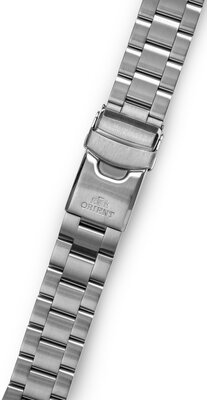 Stalen armband Orient UM027113J0 22mm (voor het modely AA02, EM65), zilveren