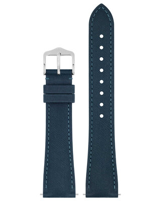 Natuurlijke riem Hirsch Fibre Plant M 04299180-2, blauw, natuurlijke vezels, lengte M, Quick Release Limited Edition