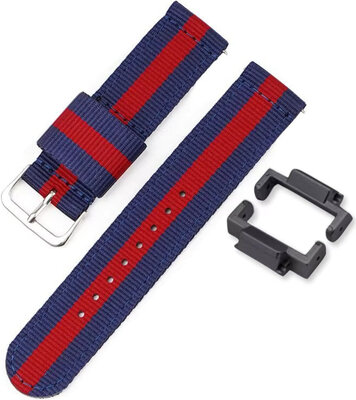 Textiel band Ricardo 16mm (voor Casio G-Shock GA-2100/GA-2110, DW-5600, GW-6900), kleur V4, NATO, + adapter