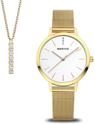 Bering Classic 13434-334-GWP (+ halsketting)