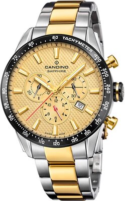 Candino heren Sport Chronos C4748/A (+ reserveband)